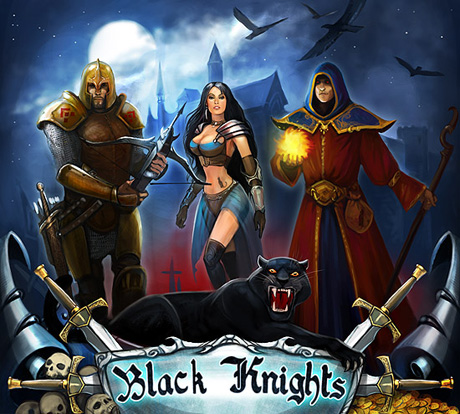 Герб клана Black Knights. Галерея изображений онлайн игры Троецарствие