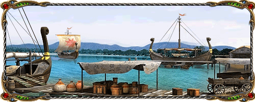 Локация Порт реки Данапр. Галерея изображений онлайн игры Троецарствие
